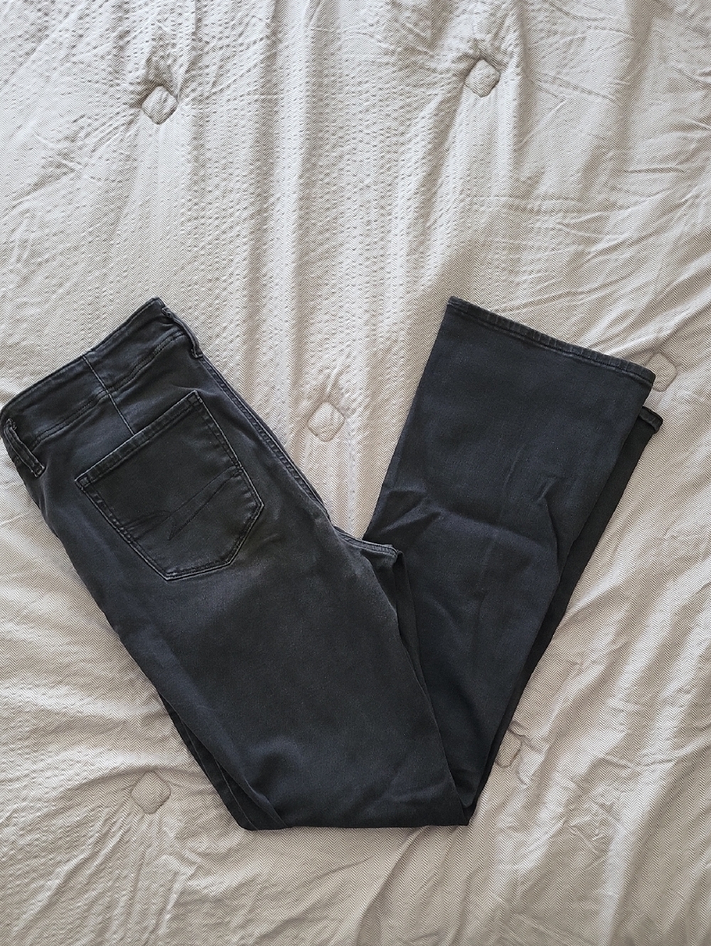 American Eagle Outfitters Black Flare Jeans